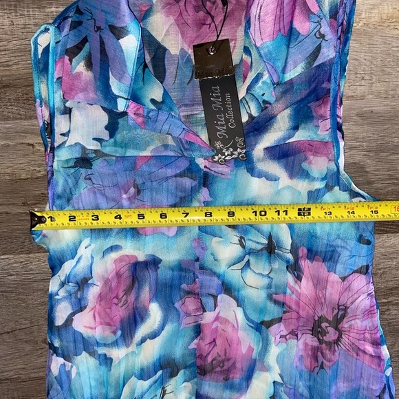 Mia Mia Collection floral dress size Large - Picture 6 of 9
